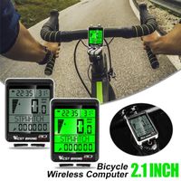 Cyclisme Ordinateur sans Fil, Vélo Compteur De Vitesse, compteur de vélo étanche avec écran rétroéclairé et Chronomètre de Route