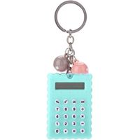 Calculatrice de Porte-clés, Mini Calculatrice de Porte-clés de Style Biscuits Mignons Portables, Calculatrice de Poche à[S184]