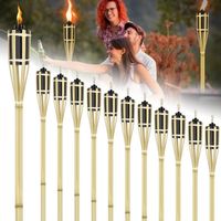 Mèche De Torche 5m Diamètre 10mm 100% Coton – Rechange Torche Jardin Bambou Et Lampe
