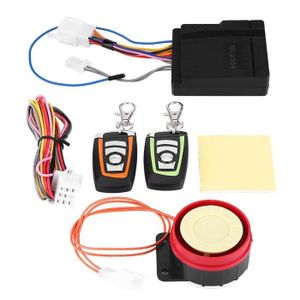 Alarme Anti-Vol Pour Voiture, Moto, Scooter - Capteur De Vibration Et Inclinaison - Étanche - Sécurité à Distance