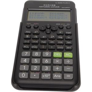 CALCULATRICE Calculatrice Scientifique Pour Étudiants Avec Couvercle Palm Rejection Clear Numbers Calculatrice De Fonction Alimentée Par Batterie