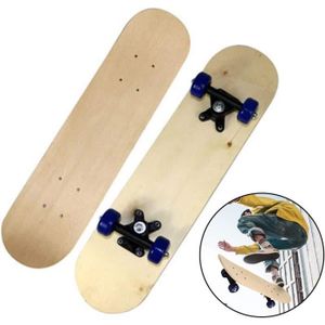 SKATEBOARD - LONGBOARD Skateboard pour enfants - Double planche vierge pe