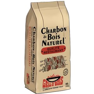 CHARBON DE BOIS Charbon de bois 40L 