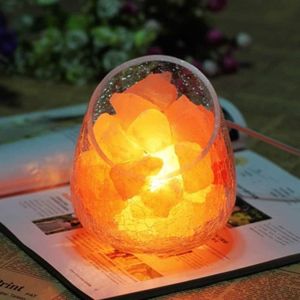 the body source Lampe en Cristal de Sel de l'Himalaya Bouton de réglages  d'intensité - Entièrement Naturelle - Fabriquée à la Main avec Base en  Bois, 3-5kg : : Luminaires et Éclairage