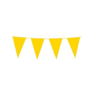 BANDEROLE - BANNIÈRE Guirlande à fanions jaunes - Marque - Modèle - Lon