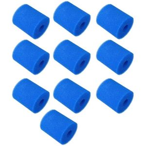 ENTRETIEN MANUEL  Bleu - 10 pièces filtre éponge remplacements pour 