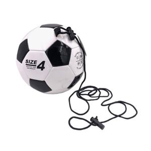 Taille 5 Ballons de Football D'EntraîNement Professionnel en Cuir PU Noir  Blanc Ballons de Football de Football ÉQuipe de but Atch - Cdiscount Sport