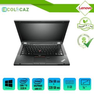 ORDINATEUR PORTABLE LENOVO ThinkPad T430 - Intel Core i5-3320M 2.6Ghz 