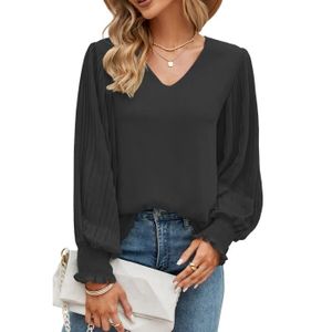 CHEMISIER - BLOUSE Odosalii Chemisier Femme Chic et Élégant Chemise M