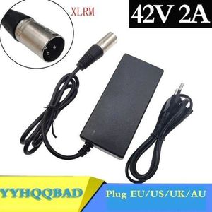 CHARGEUR DE BATTERIE UE - Chargeur De Batterie Au Lithium 42v 2a Pour V