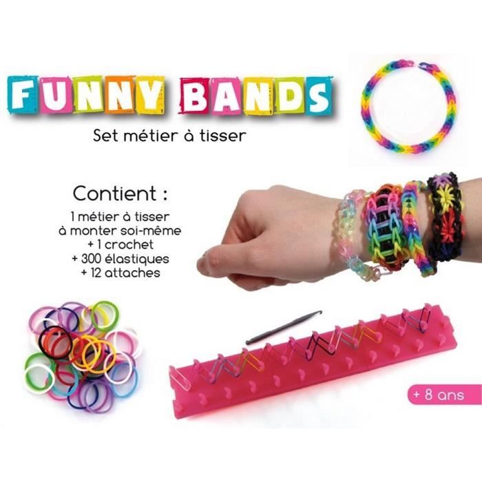 Mini kit fabrication bracelet elastique - Bricolage