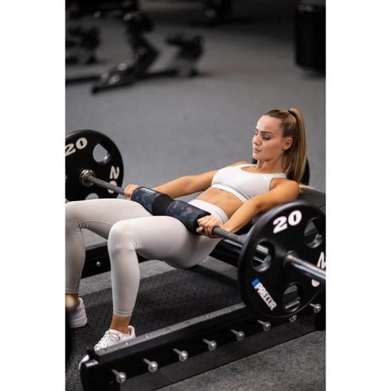 Coussinet De Mousse Pour Barre D'haltères - Épaisseur 3cm - Pour Squat, Hip Thrust, épaules - Antidérapant Et Portable