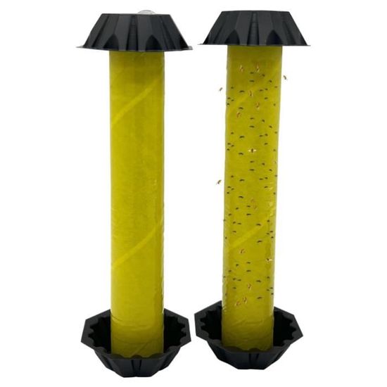 Lot de 8 recharges de piège à mouches à fruits - Pour l'intérieur et l' extérieur, la maison, la cuisine - 19,3 g par flacon Lot de 8 recharges de piège à mouches à fruits - Pour l'intérieur et l' extérieur, la maison, la cuisine - 19,3 g par flacon