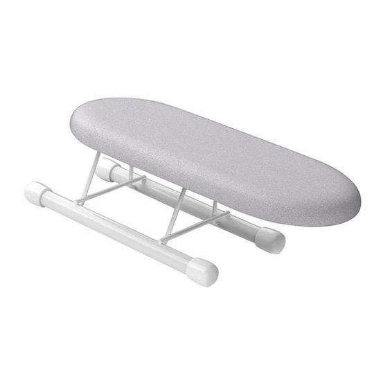 Table à Repasser Pliante Duwee - 77x40 Cm - Housse Coton - Idéale Petit Espace