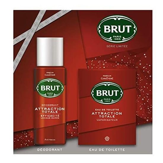 Coffret Cadeau Homme Brut Musk - Eau De Toilette & Déodorant - 200 Ml - Neuf Dans Son Emballage