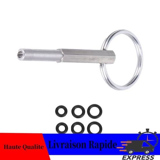 Clé Ovale De Réparation Machine à Café Jura / Krups / AEG – Outil Spécial Dévissage Rapide Avec Anneau Porte-Clés – Pour Baristas Et Passionnés