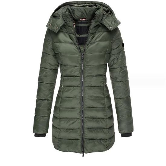 Generisch Veste matelassée d'hiver pour fille avec capuche Generisch Veste matelassée d'hiver pour fille avec capuche