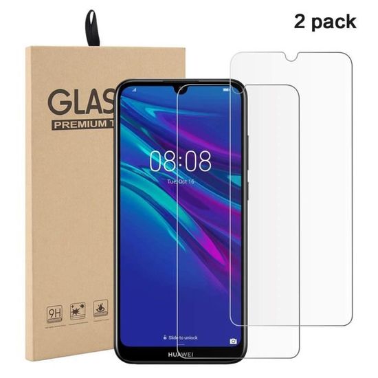 Protecteur Écran Verre Trempé 9H+ Pour Huawei Y6 2019, Y6 Pro, Honor Play 8A, Enjoy 9E - REY