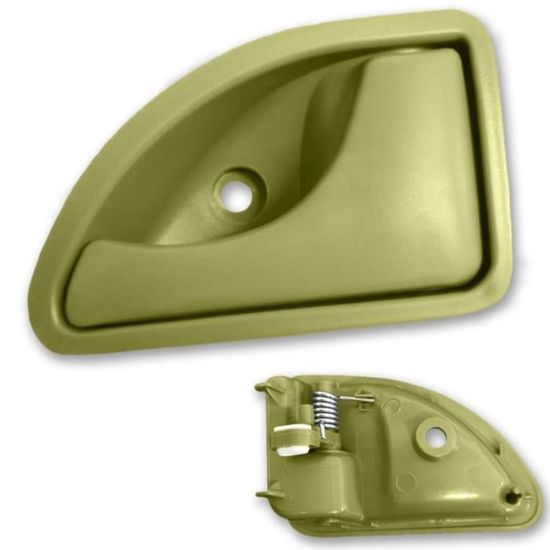 Poignée De Porte Intérieure Avant Gauche Pour Renault Twingo I, Kangoo - Référence 8200285840 - Noir