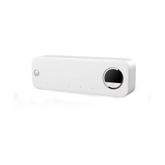 Oclean S1 Stérilisateur Brosse à Dents UV - Séchage Chauffant, Support Mural Gris, Batterie Rechargeable