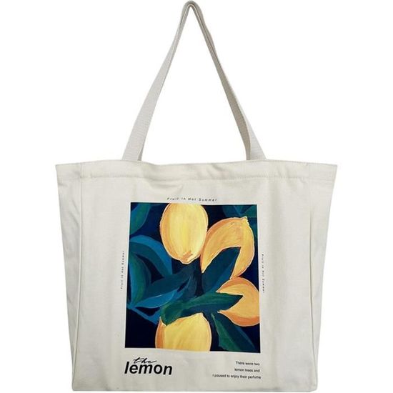 Sacs Fourre-tout En Toile Heron, Motif Art Naturel, Sacs Réutilisables