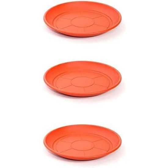 Lot de 6 soucoupes Victoria en porcelaine, 14,5 cm