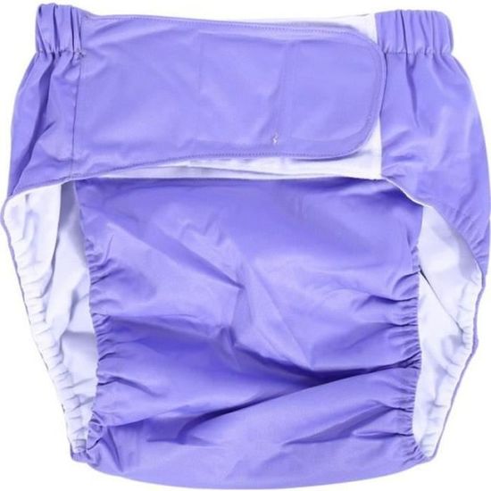 YF00301Culotte de coucheculotte en tissu ajustable ultra absorbante pour adulte lavable