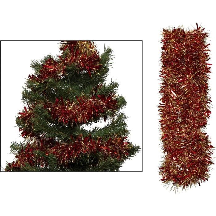 Boules Orange, D'or Et De Guirlandes De Sapin Artificiel Arbre Branche Comme Décoration Pour Noël Photo Stock - Alamy