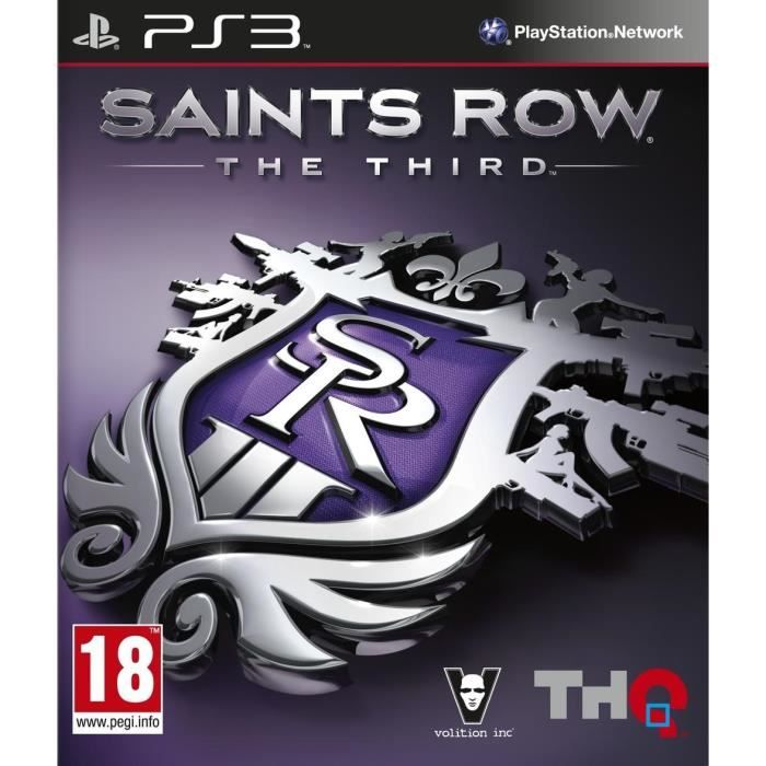 Thq Saints Row The Third / Jeu Console PS3