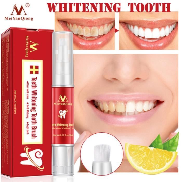 Gel de blanchiment des dents Pen Quick Remove Stain Yellow Teeth Whitening White Pen QXH80806081_reba