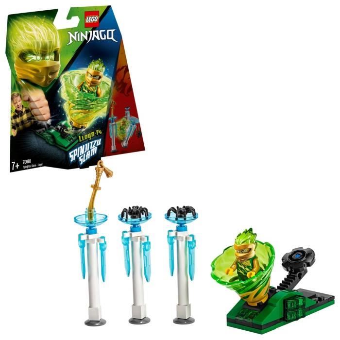 LEGO NINJAGO - Spinjitzu Slam - Lloyd, Jeu pour Enfant 7 Ans et Plus, Briques de Construction Garçon et Fille 70 Pièces - 70681