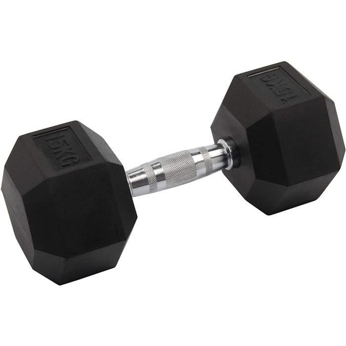BARRE - HALTERE - POIDS Haltères hexagonaux pour salle de sport 2,5 kg – 22,5 kg145