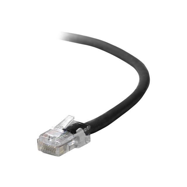 BELKIN Câble RJ45 UTP - Noir - CAT5 - Mâle/Mâle - 3 m