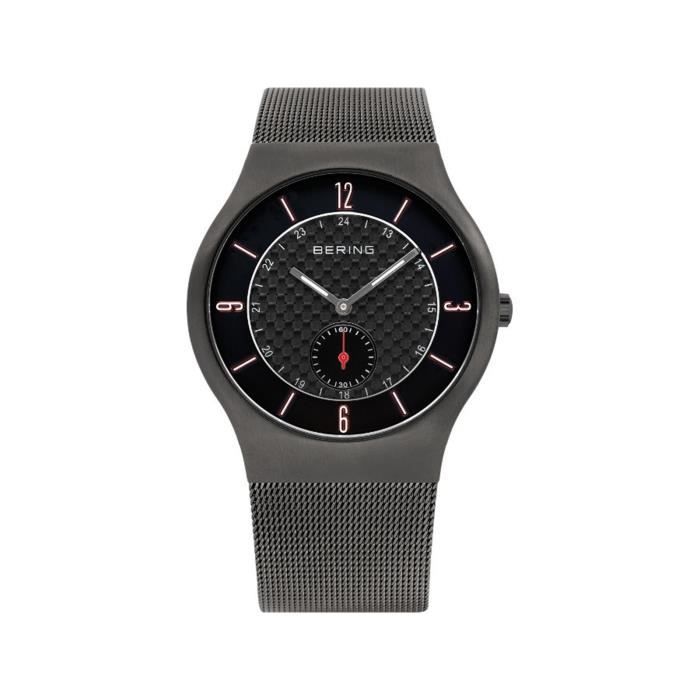Bering Time - 11940-377 - Montre Homme - Quartz Analogique - Bracelet Acier Inoxydable Gris