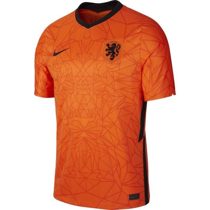 NIKE Maillot Pays Bas 2021 Nouveau Maillot de Football Homme Adulte - Orange
