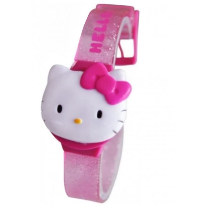 Montre Hello Kitty digitale rose (unique - rose)