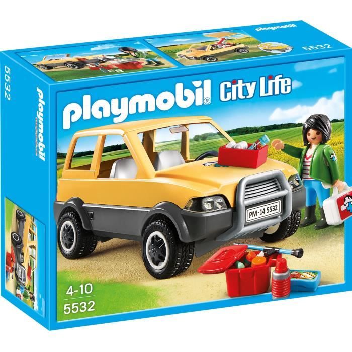 PLAYMOBIL 5532 Vétérinaire Voiture et Matériel