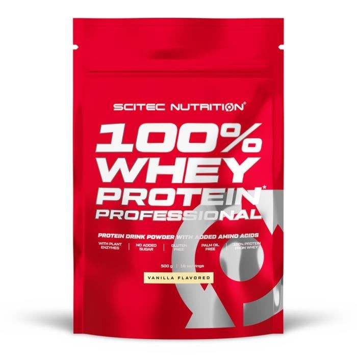 Whey concentrée 100% Whey Protein Professional - Vanilla 500g