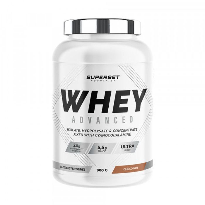 100% WHEY PROTEINE ADVANCED (900gr) | Whey protéine | Nutella | Superset Nutrition