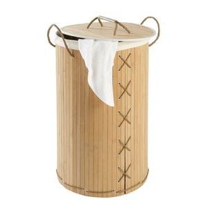 Coffre à linge bambou