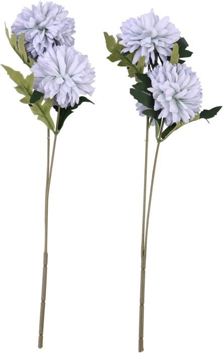 3 Bouquets D'hortensias Artificiels En Soie - Décoration Réaliste Sans Entretien, Pour Maison, Bureau Ou Cimetière