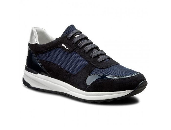 Geox Jr Federico H – Chaussures Derby Garçon Cuir Respirant – Idéal Uniforme Scolaire & Occasions Spéciales