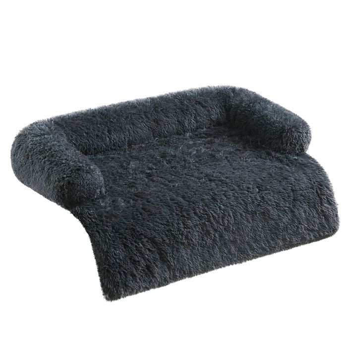 Comparer les prix de Fluffyhug Panier Pour Chien, Couverture De Protection Pour Canapé, Taille Xxl, Pour Chiens De Grande Taille, 122 X 95 X 18 Cm, Gris Foncé
