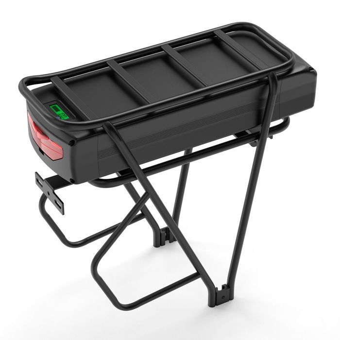 52V 27Ah 1404Wh batterie de porte-bagages arrière pour vélo