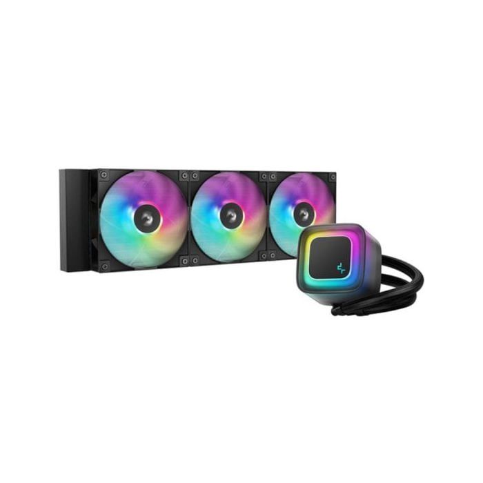 Refrigerador de CPU DeepCool LE360 V2 RGB 3x120mm Aluminio PWM ARGB Multisocket