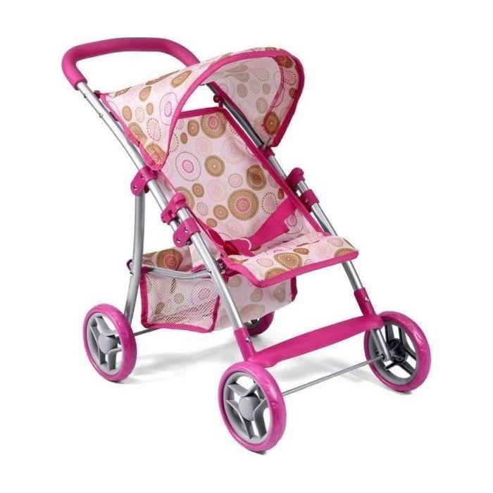 Landau pour poupée - NONAME - 9304B M1504 - Rose - Pour poupée - Jouet