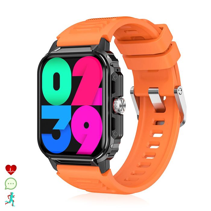 DAM Smartwatch Y1 avec moniteur de santé avancé appels Bluetooth et plus de 50 modes de sport. 41x08x55 cm. Couleur: - vue 2