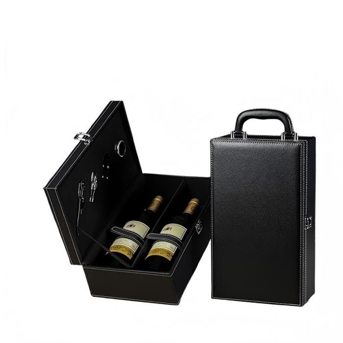 Coffret Sommelier Jolipa – Autour Du Vin (bouteille + Accessoires, Noir/métal)