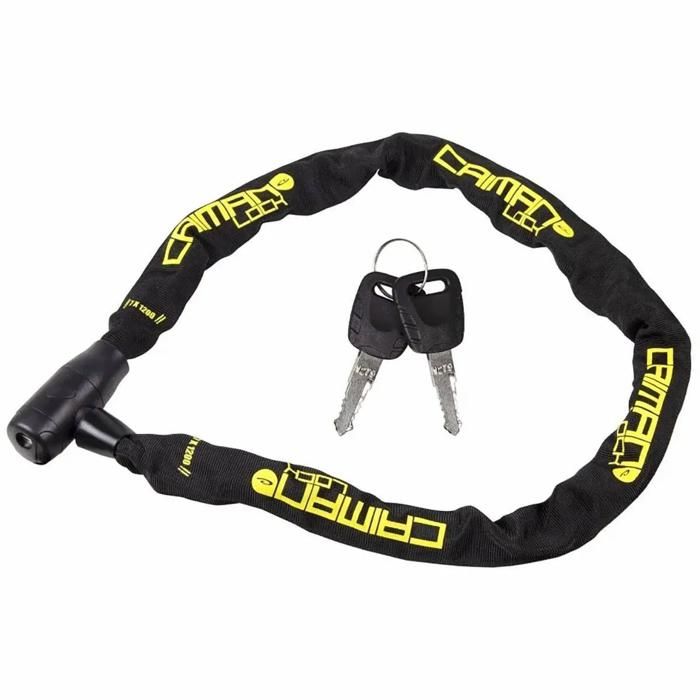 Antivol chaîne avec gaine en nylon et serrure anti-crochetage Caiman Lock Eltin