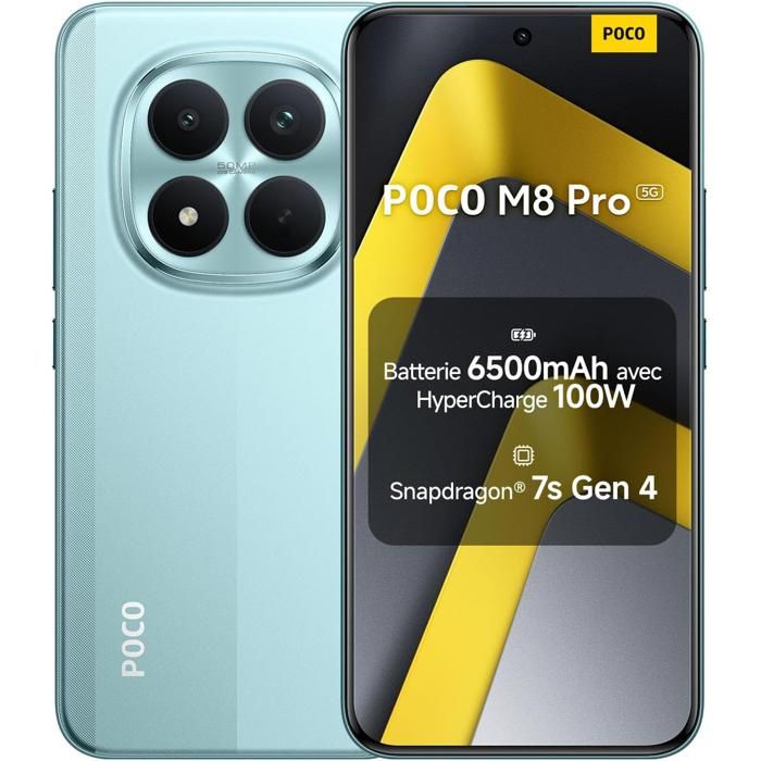 Xiaomi POCO M8 Pro 5G Smartphone 12+ Garantie Chargeur Non Inclus - vue 3